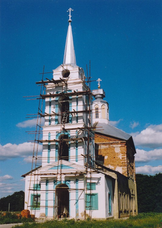 Церковь Казанской иконы Божией Матери, Иваньково (Кимовский район, Тульская область). фасады