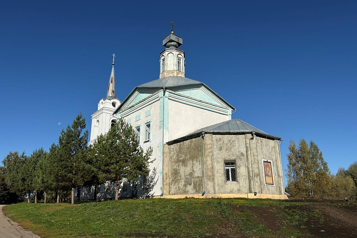 фасады. Церковь Казанской иконы Божией Матери, Иваньково (Кимовский район, Тульская область)