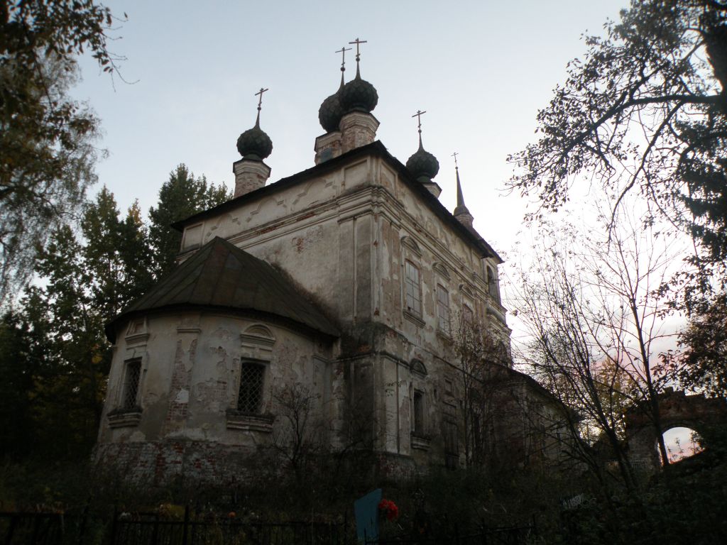 Церковь Рождества Христова, Княжево (Красносельский район, Костромская область). фасады