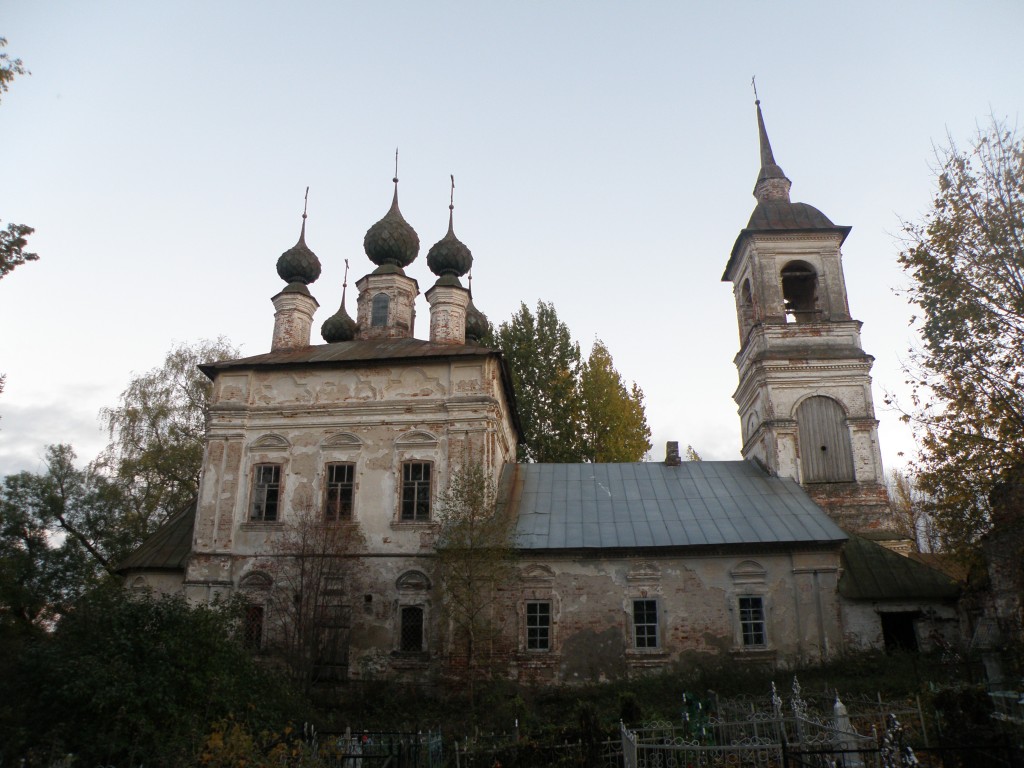 Церковь Рождества Христова, Княжево (Красносельский район, Костромская область). фасады