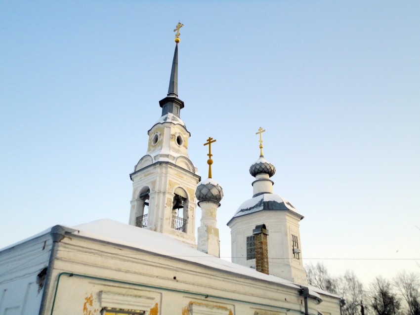 Церковь Воздвижения Креста Господня, Нерехта (Нерехтский район, Костромская область). архитектурные детали