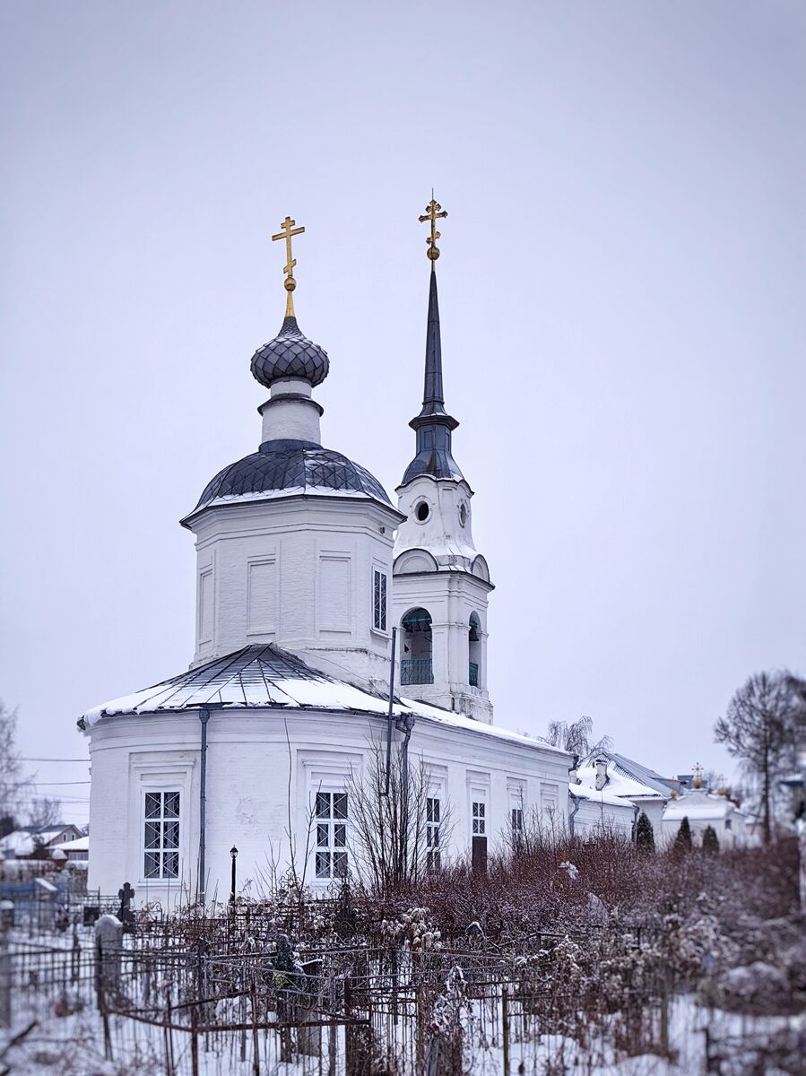 Церковь Воздвижения Креста Господня, Нерехта (Нерехтский район, Костромская область). фасады