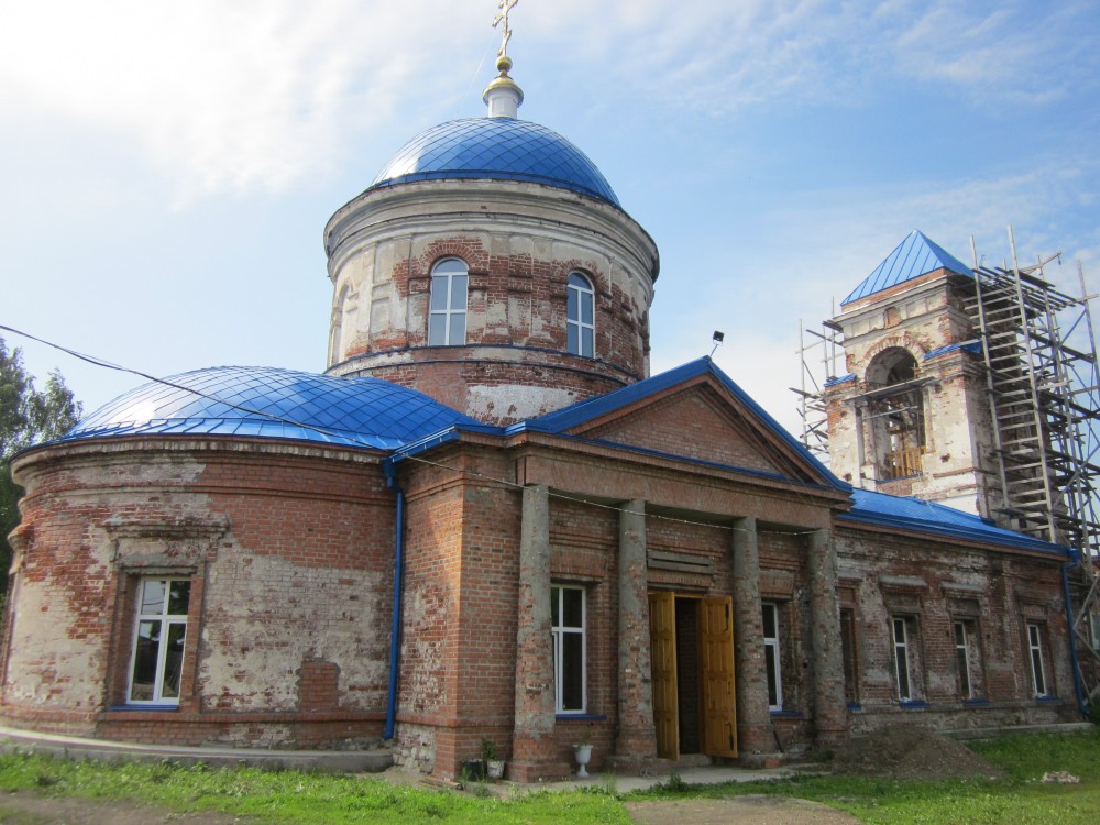 Церковь Тихвинской иконы Божией Матери, Козьмодемьянск (Козьмодемьянск, город, Республика Марий Эл). фасады