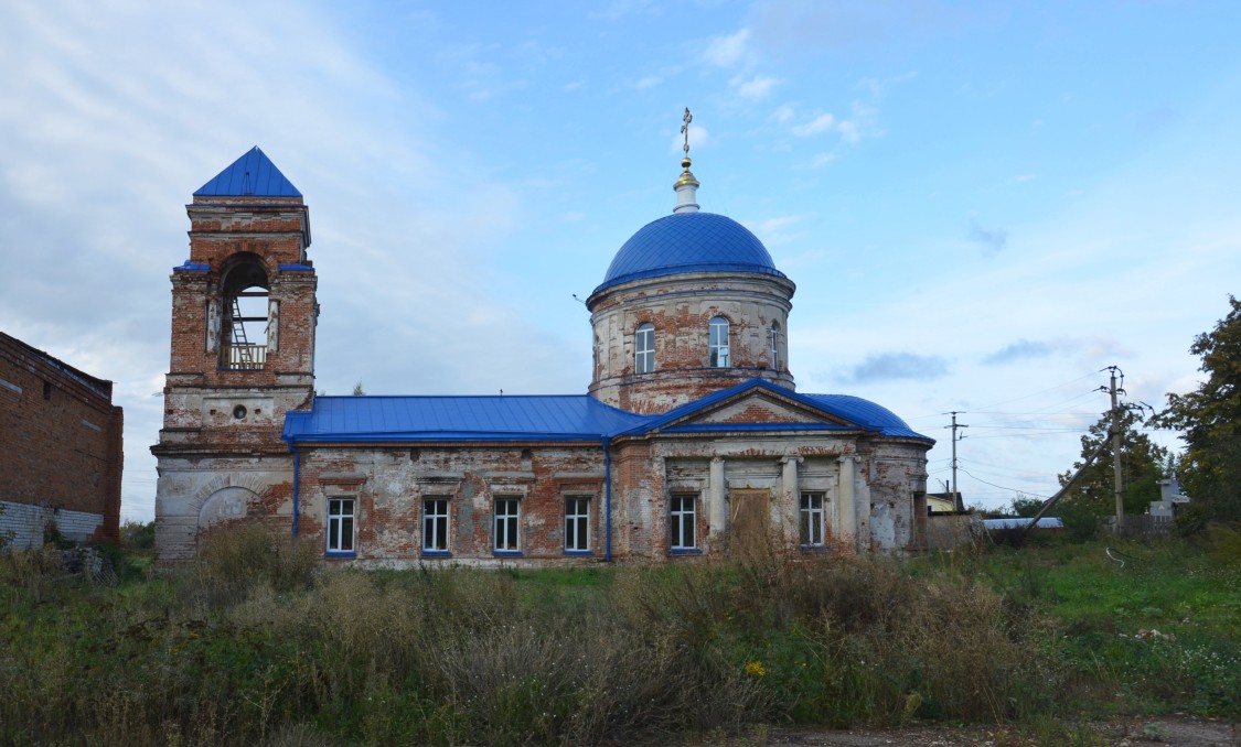 Церковь Тихвинской иконы Божией Матери, Козьмодемьянск (Козьмодемьянск, город, Республика Марий Эл). фасады, Южный фасад