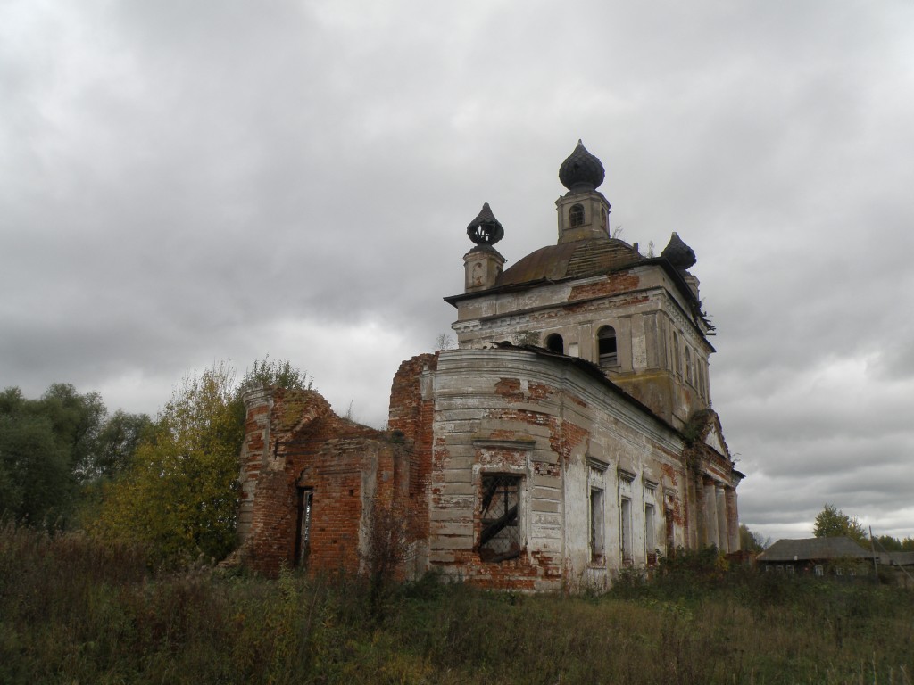 Церковь Рождества Христова, Рождествено (Приволжский район, Ивановская область). фасады