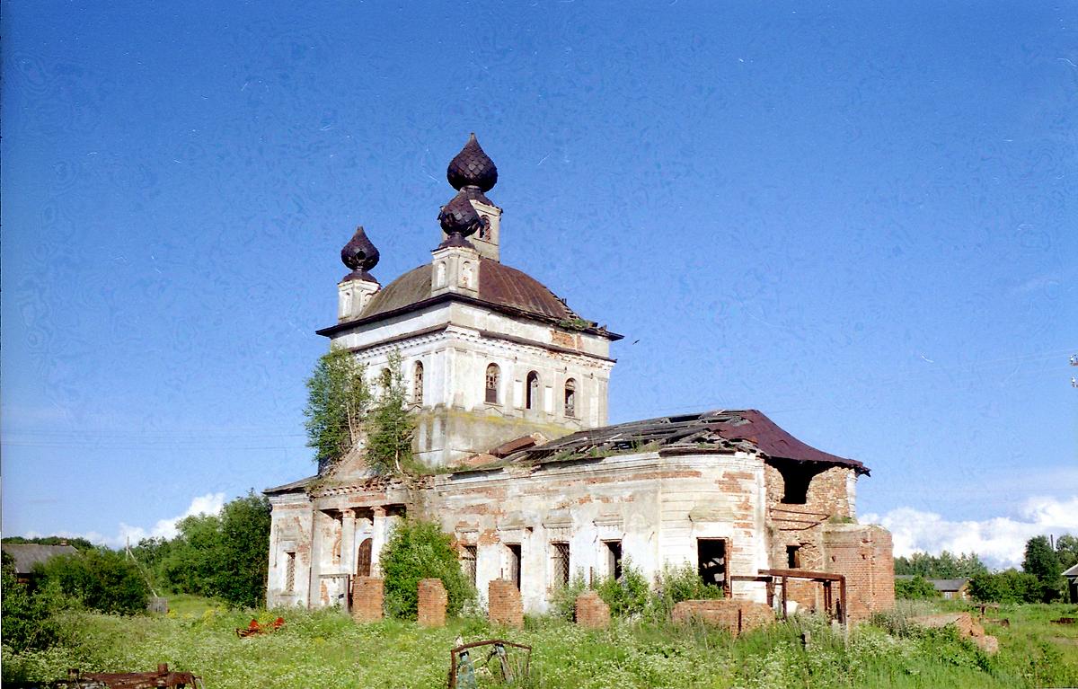 фасады. Церковь Рождества Христова, Рождествено (Приволжский район, Ивановская область)