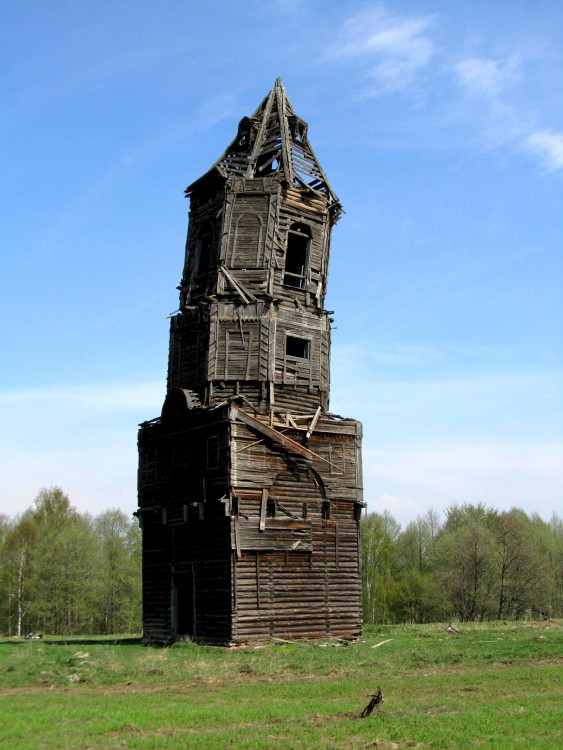 Церковь Благовещения Пресвятой Богородицы, Бельское (Спасский район, Рязанская область). фасады, вид с юга
