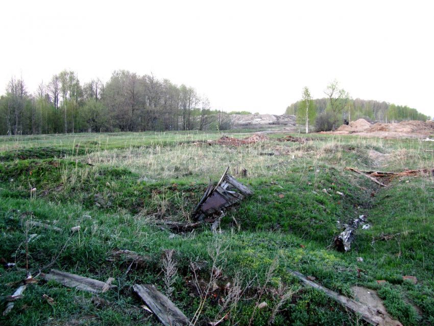 Церковь Благовещения Пресвятой Богородицы, Бельское (Спасский район, Рязанская область). дополнительная информация, место разрушенной церкви