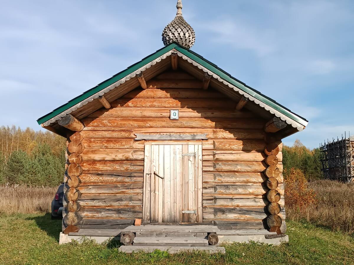 Спасо-Евфимиев Сямженский монастырь. Церковь Евфимия и Харитона Сямженских, Поповка, урочище (Сямженский район, Вологодская область). архитектурные детали
