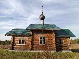 Поповка, урочище. Спасо-Евфимиев Сямженский монастырь. Церковь Евфимия и Харитона Сямженских