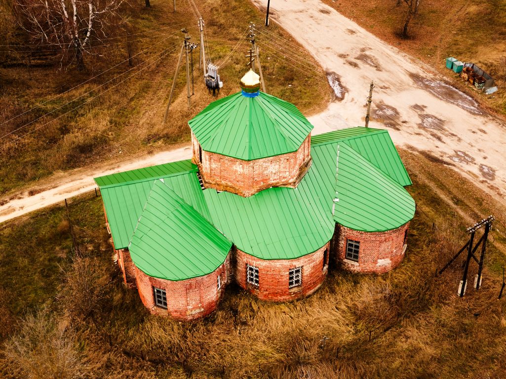 Церковь Николая Чудотворца, Веретье (Спасский район, Рязанская область). фасады