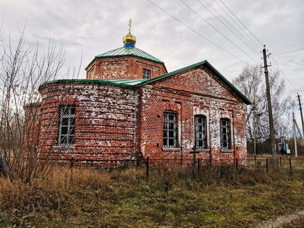 Церковь Николая Чудотворца, Веретье (Спасский район, Рязанская область). фасады