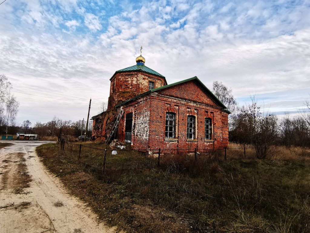 Церковь Николая Чудотворца, Веретье (Спасский район, Рязанская область). фасады