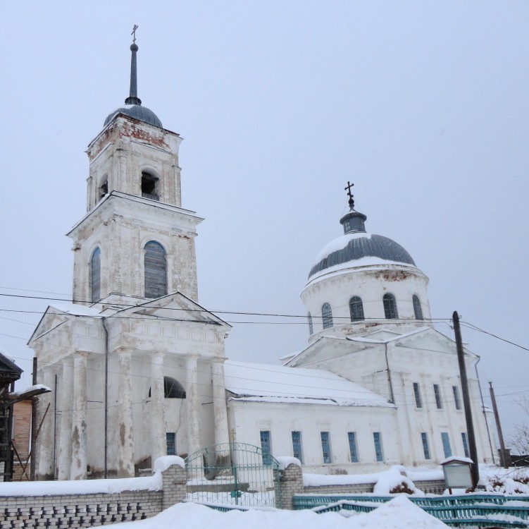 Церковь Троицы Живоначальной, Тёплово (Кулебакский район, Нижегородская область). фасады