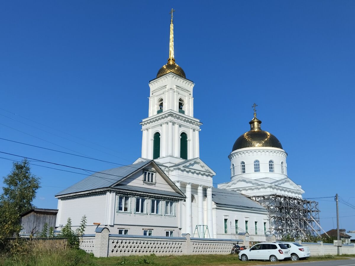 Церковь Троицы Живоначальной, Тёплово (Кулебакский район, Нижегородская область). фасады