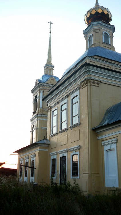Церковь Казанской иконы Божией Матери, Сараево (Приволжский район, Ивановская область). фасады
