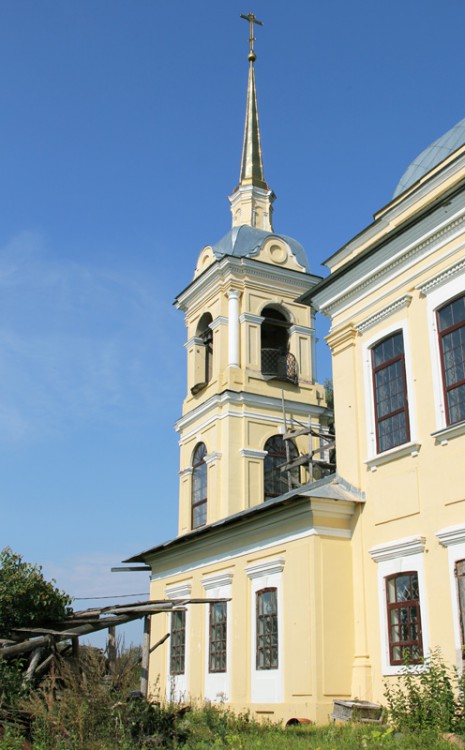 Церковь Казанской иконы Божией Матери, Сараево (Приволжский район, Ивановская область). фасады