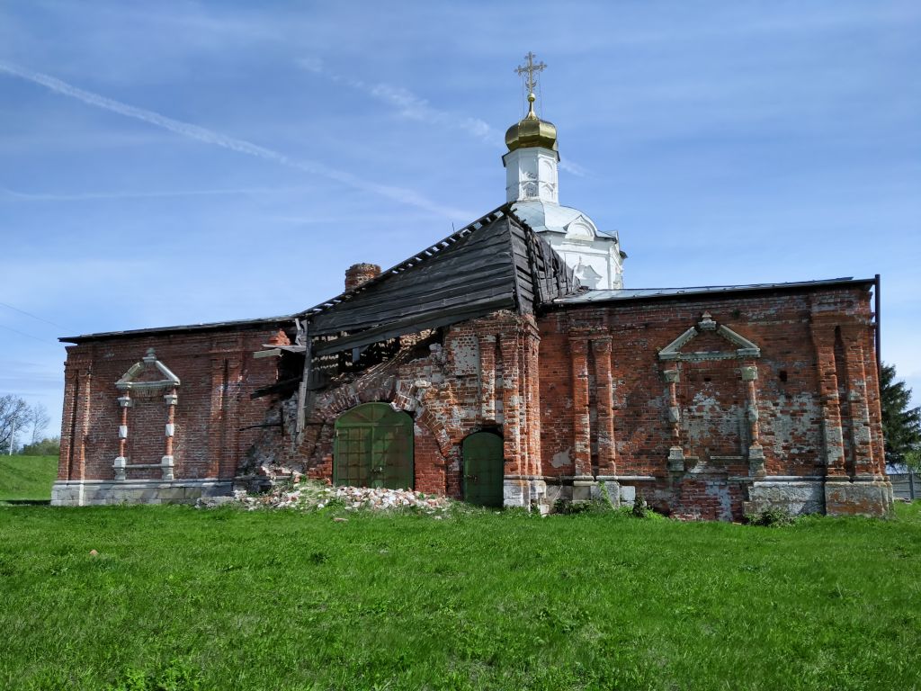 Церковь Успения Пресвятой Богородицы, Глебово-Городище (Рыбновский район, Рязанская область). фасады