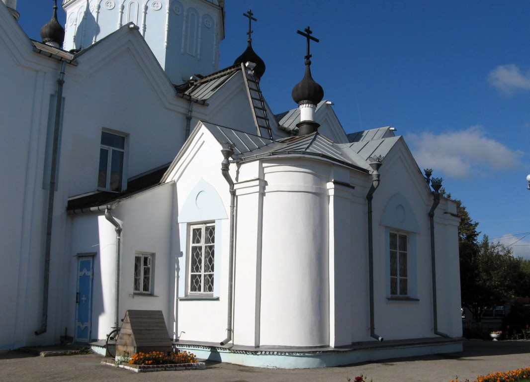 Богородск. Церковь Покрова Пресвятой Богородицы. архитектурные детали, Апсида церкви