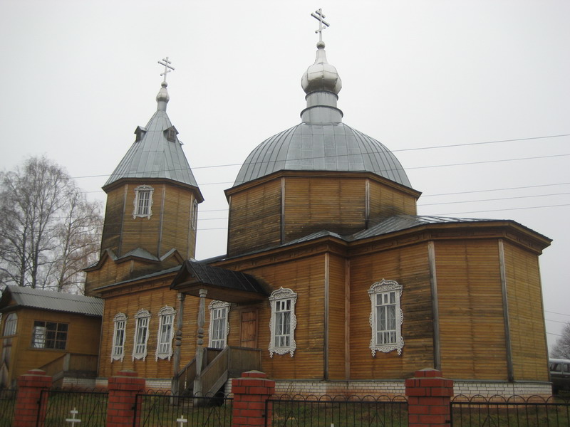 Церковь Рождества Христова, Мухтолово (Ардатовский район, Нижегородская область). общий вид в ландшафте
