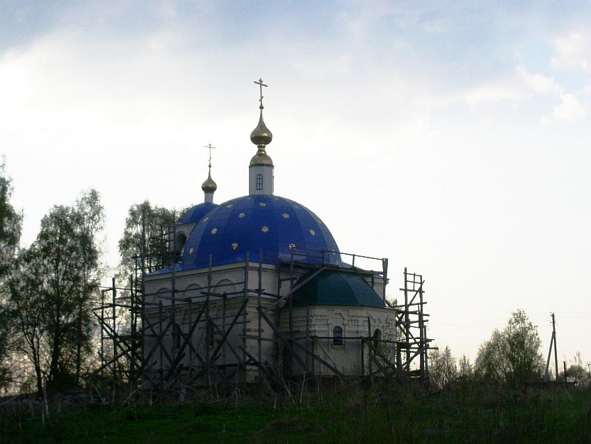 Церковь Покрова Пресвятой Богородицы (новая), Итомля (Ржевский район и г. Ржев, Тверская область). фасады, вид с юго-востока