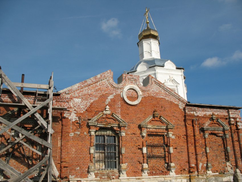 Церковь Успения Пресвятой Богородицы, Глебово-Городище (Рыбновский район, Рязанская область). фасады