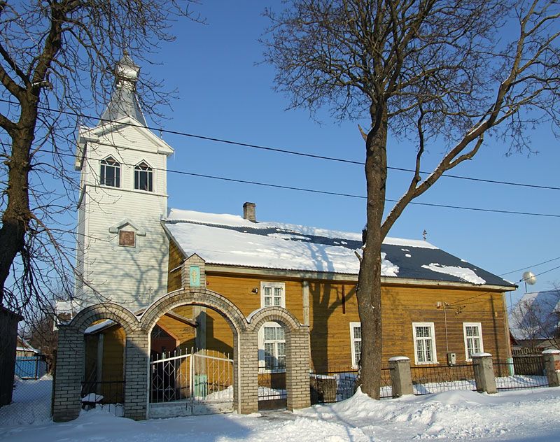 Калласте (Kallaste). Моленная Успения Пресвятой Богородицы. фасады, Вид с юга