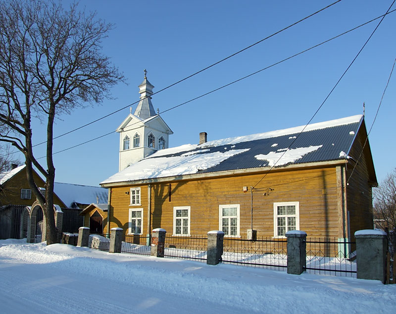 Калласте (Kallaste). Моленная Успения Пресвятой Богородицы. фасады, Вид с юго-востока