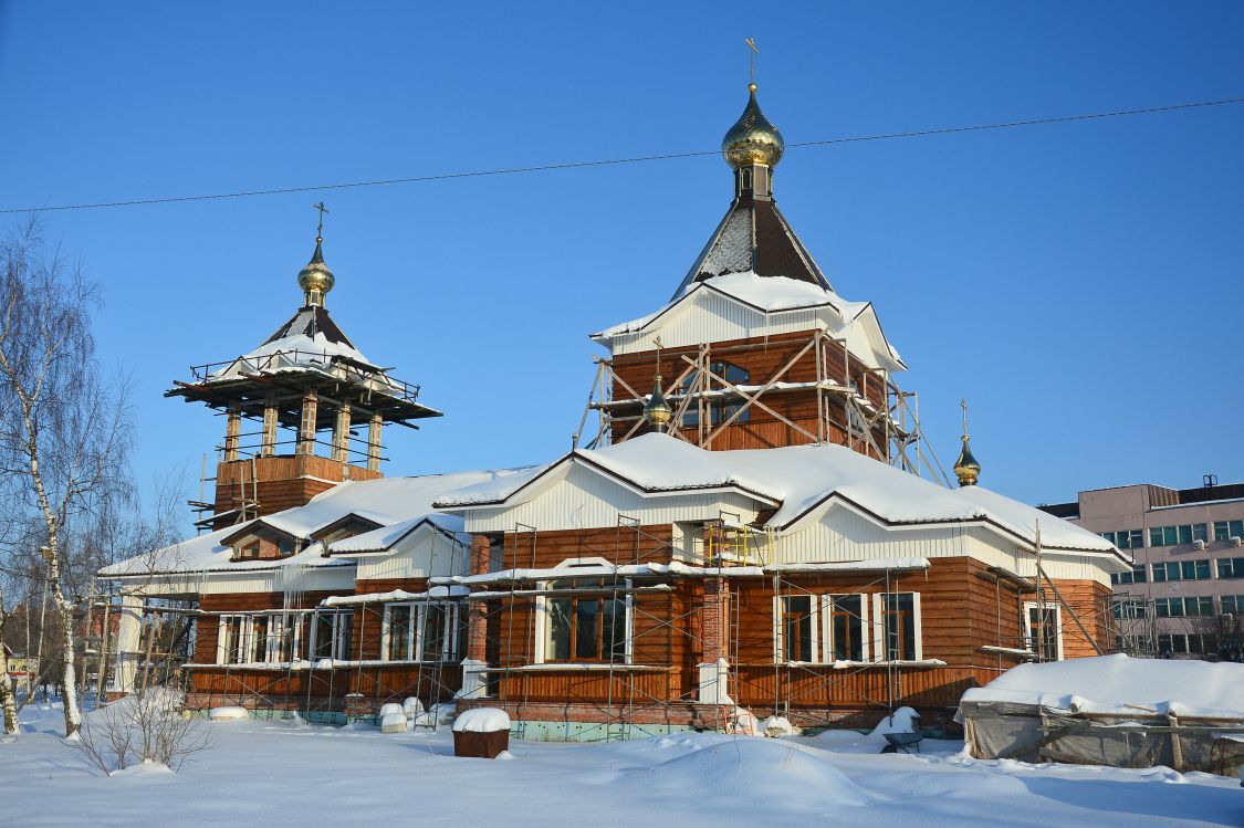 Электрогорск. Церковь Всех Святых, в земле Российской просиявших. фасады