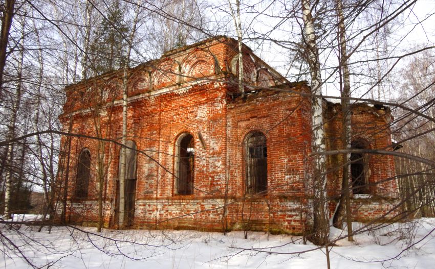 Церковь Благовещения Пресвятой Богородицы, Митрофаново (Городецкий район, Нижегородская область). фасады