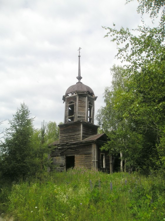 Церковь Петра и Павла, Шляпино (Ковернинский район, Нижегородская область). общий вид в ландшафте