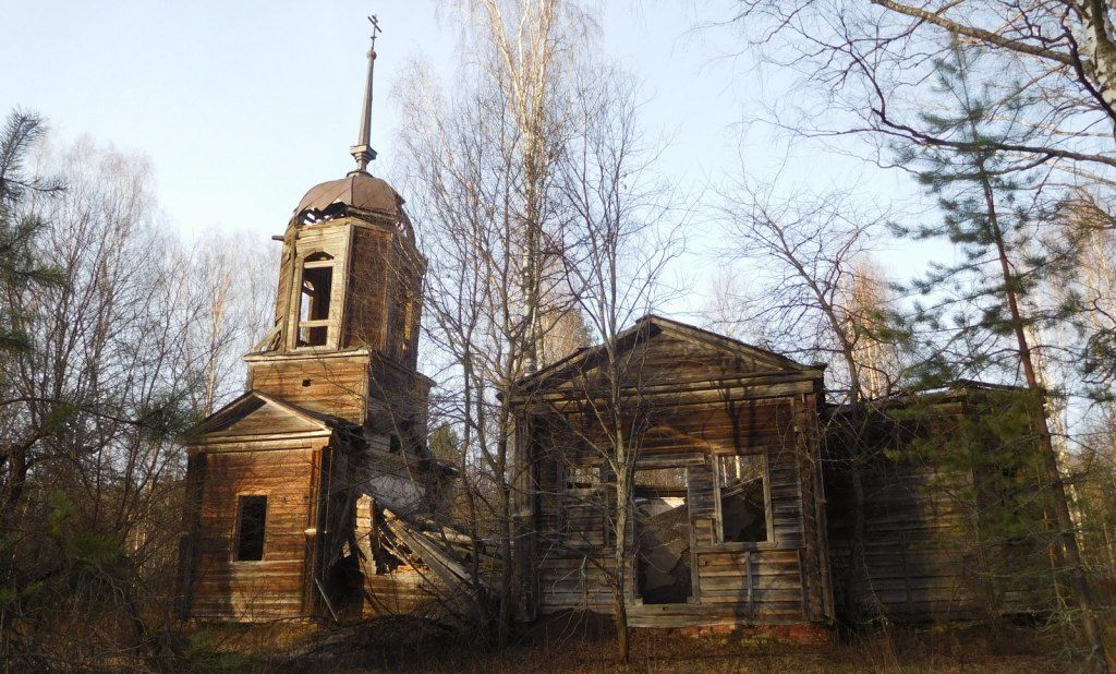 Нижегородская область, Ковернинский район, Шляпино. Церковь Петра и Павла, фотография. 