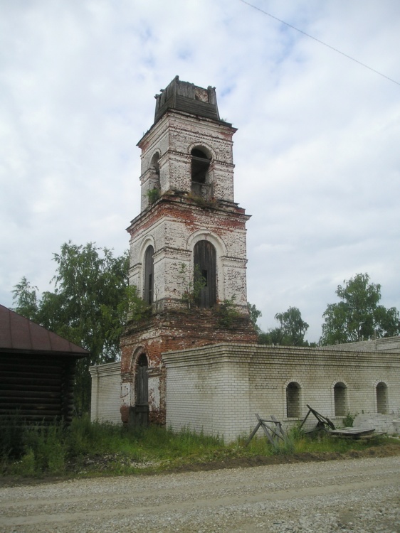Церковь Тихвинской иконы Божией Матери, Ильино-Заборское (Семёновский ГО, Нижегородская область). архитектурные детали