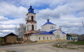 Ильино-Заборское. Церковь Тихвинской иконы Божией Матери