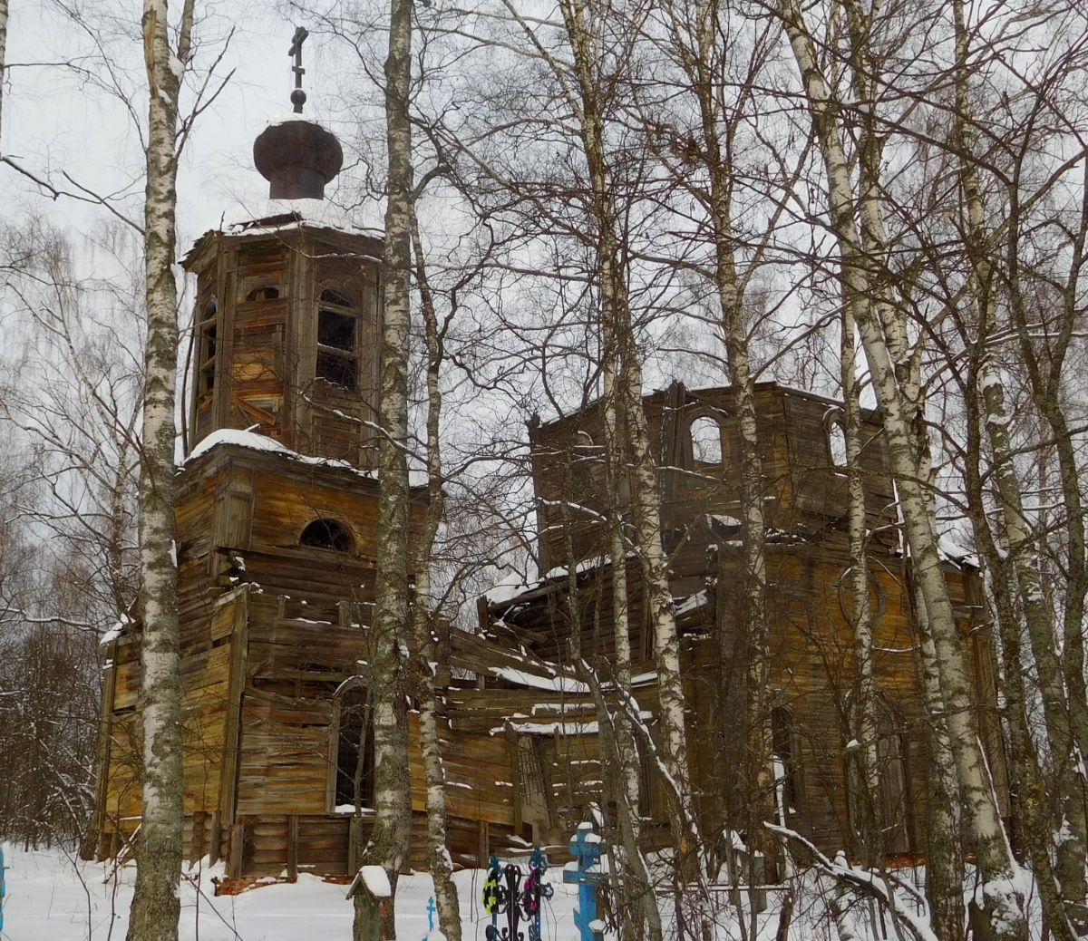 Церковь Покрова Пресвятой Богородицы, Покровское (Семёновский ГО, Нижегородская область). фасады