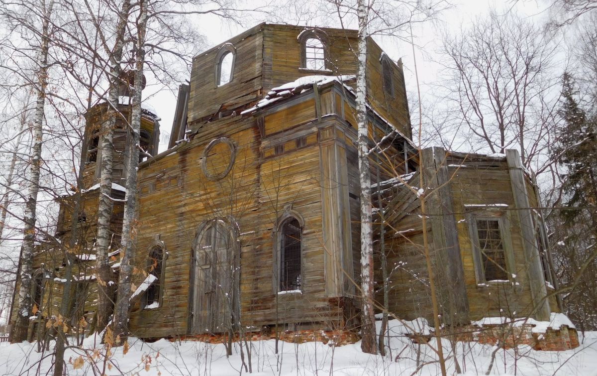 Покровское. Церковь Покрова Пресвятой Богородицы. фасады