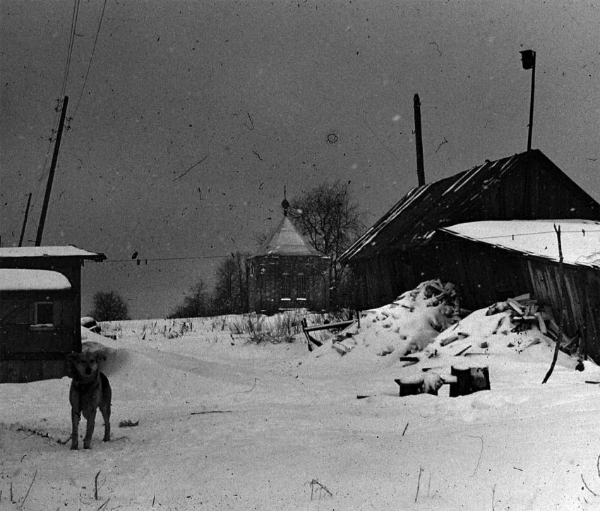 Часовня Сергия Радонежского, Загорье (Истринский городской округ и ЗАТО Восход, Московская область). дополнительная информация, Фото 1985г.