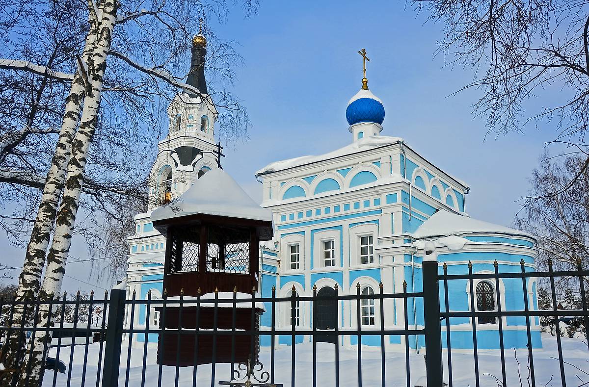 фасады. Церковь Покрова Пресвятой Богородицы, Покровское (Одинцовский городской округ и ЗАТО Власиха, Краснознаменск, Московская область)