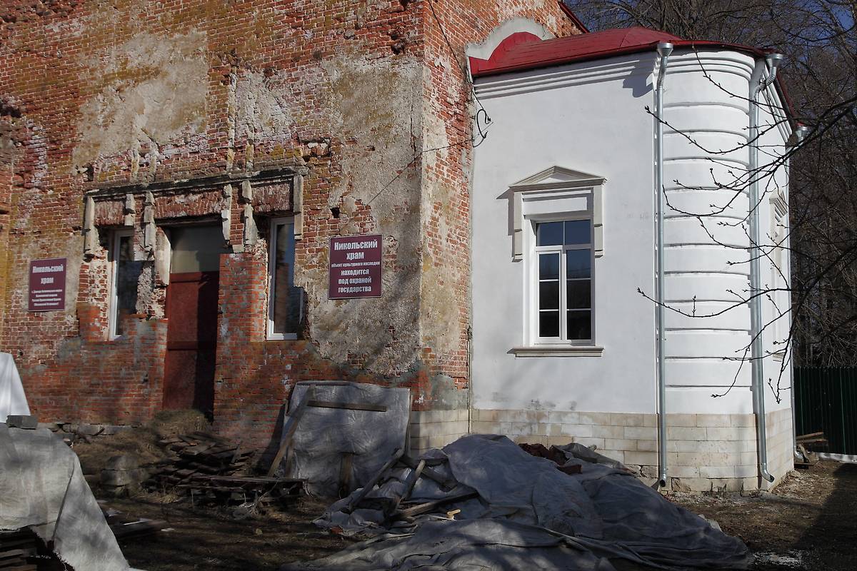 архитектурные детали. Церковь Николая Чудотворца, Дарищи (Коломенский городской округ, Московская область)