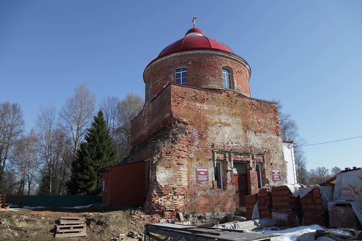 фасады. Церковь Николая Чудотворца, Дарищи (Коломенский городской округ, Московская область)