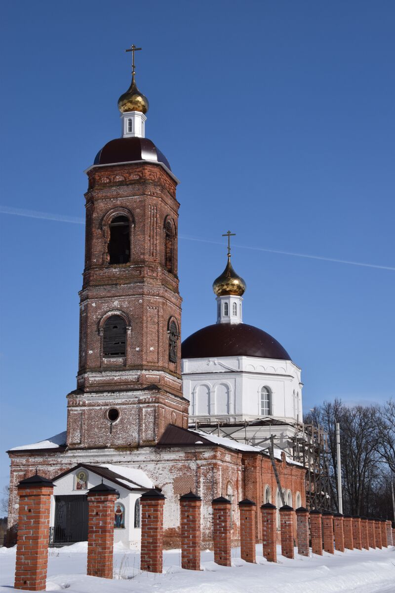 Церковь Николая Чудотворца, Круги (Егорьевский городской округ, Московская область). фасады