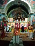 Церковь Вознесения Господня, Вид на иконостас и центральную часть храма<br>, Злынка, Злынковский район, Брянская область