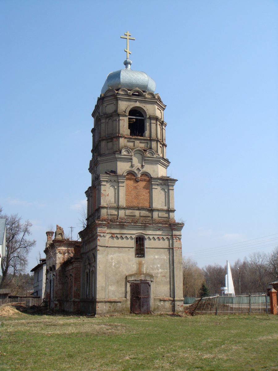 Церковь Николая Чудотворца, Злынка (Злынковский район, Брянская область). фасады, вид на храм с северо-запада
