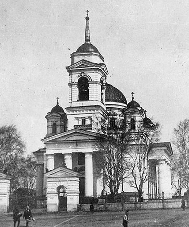 Церковь Успения Пресвятой Богородицы при Верх-Исетском заводе, Екатеринбург (Екатеринбург (МО город Екатеринбург), Свердловская область). архивная фотография, фото с https://elitsy.ru/parish/6641/album/60446/?setmode=mobile
