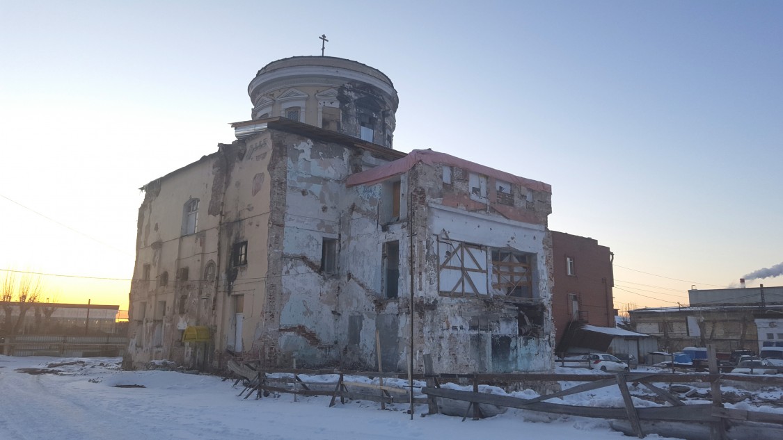 Екатеринбург. Церковь Успения Пресвятой Богородицы при Верх-Исетском заводе. фасады