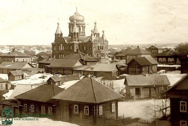 Пермь. Церковь Николая Чудотворца в Мотовилихе. архивная фотография