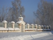 Церковь Спаса Нерукотворного Образа, ограда вокруг храма<br>, Спас-Барда, Кишертский район, Пермский край