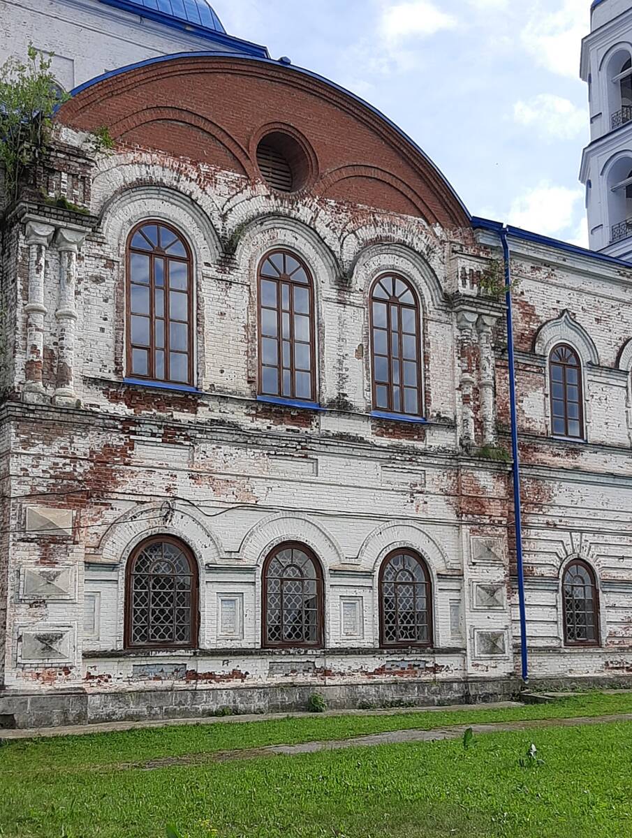 Церковь Илии Пророка, Орда (Ординский район, Пермский край). архитектурные детали, Фрагмент северного фасада