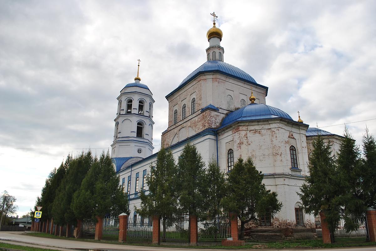 фасады. Церковь Илии Пророка, Орда (Ординский район, Пермский край)