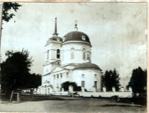 Собор Успения Пресвятой Богородицы, Оханск (Оханский район, Пермский край). архивная фотография, Из частной коллекции Михаила Мещанинова